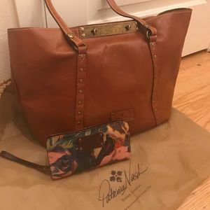 Patricia Nash Large tote Large wallet